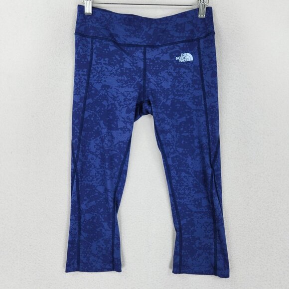 The North Face Pants - The North Face Pants Womens Small Purple Pulse Capri Cropped Leggings FlashDry